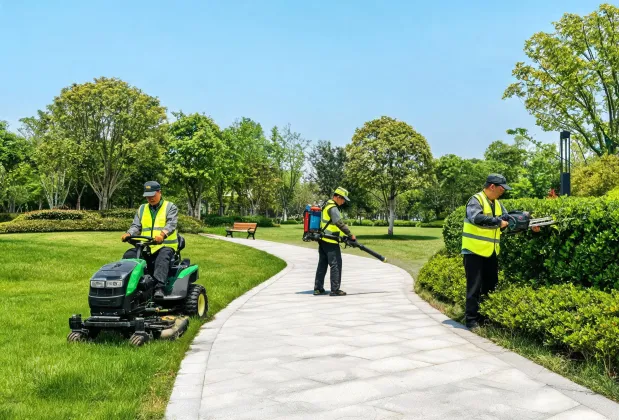 Municipal grounds maintenance tools